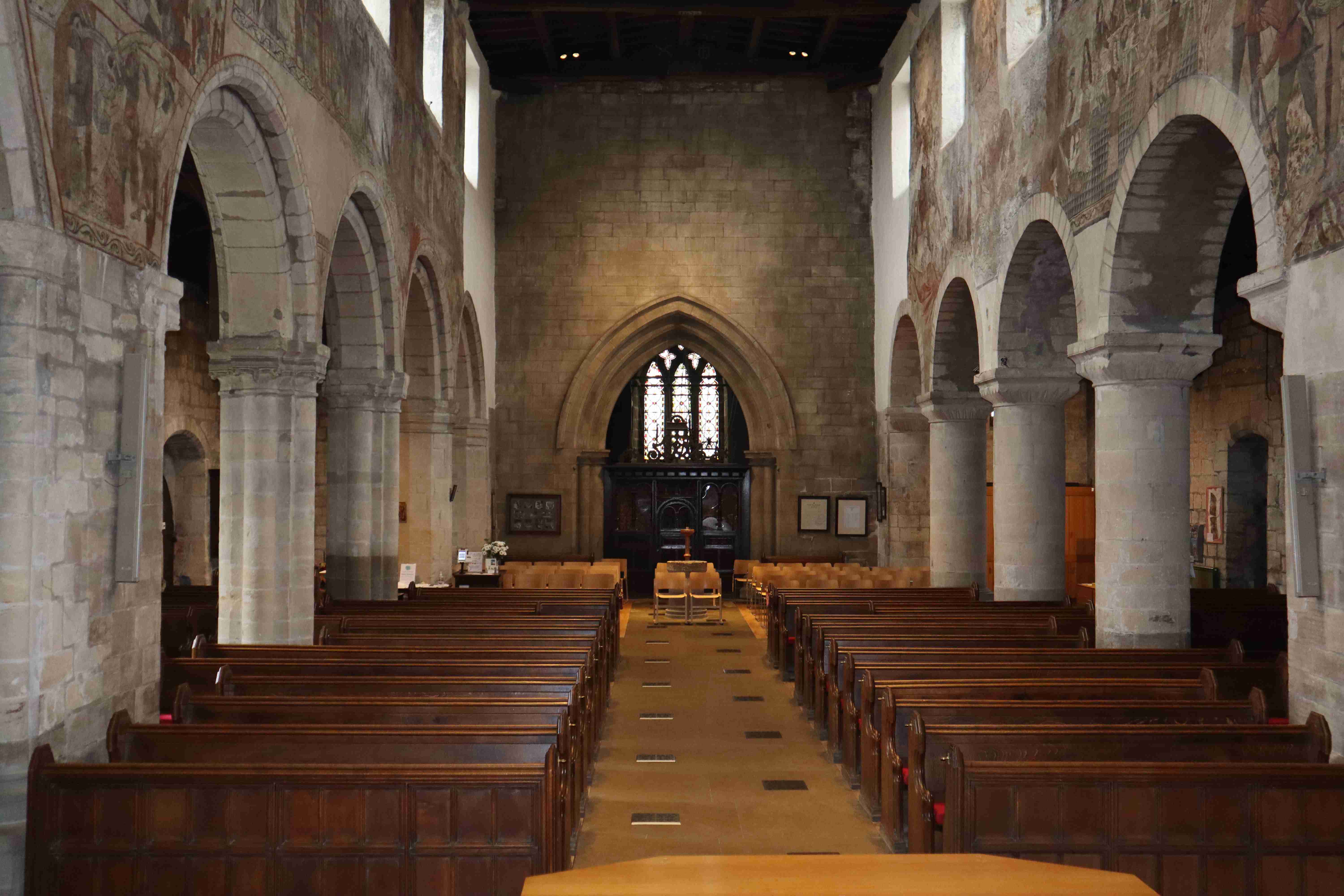 Pickering Church Inside view